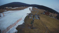 Dolní část sjezdovky Skiareálu Ramzová