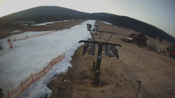 Dolní část sjezdovky Skiareálu Ramzová