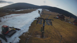 Dolní část sjezdovky Skiareálu Ramzová