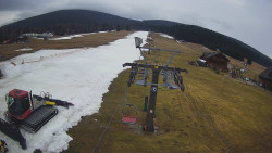 Dolní část sjezdovky Skiareálu Ramzová