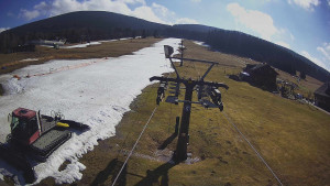 Horské atrakce Ramzová - Dolní část sjezdovky Skiareálu Ramzová - 13.3.2026 v 11:00