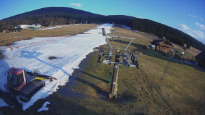 Horské atrakce Ramzová - Dolní část sjezdovky Skiareálu Ramzová - 13.3.2026 v 17:00