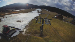 Dolní část sjezdovky Skiareálu Ramzová