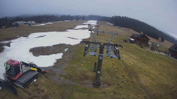 Dolní část sjezdovky Skiareálu Ramzová