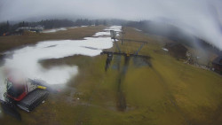 Dolní část sjezdovky Skiareálu Ramzová