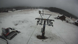 Dolní část sjezdovky Skiareálu Ramzová