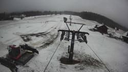 Dolní část sjezdovky Skiareálu Ramzová