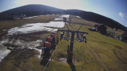 Dolní část sjezdovky Skiareálu Ramzová