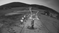 Dolní část sjezdovky Skiareálu Ramzová