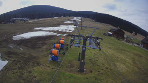 Horské atrakce Ramzová - Dolní část sjezdovky Skiareálu Ramzová - 24.3.2026 v 07:00