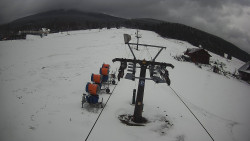 Dolní část sjezdovky Skiareálu Ramzová