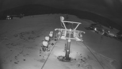 Dolní část sjezdovky Skiareálu Ramzová