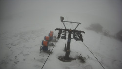 Dolní část sjezdovky Skiareálu Ramzová