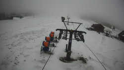 Dolní část sjezdovky Skiareálu Ramzová