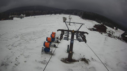 Dolní část sjezdovky Skiareálu Ramzová