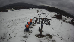 Dolní část sjezdovky Skiareálu Ramzová