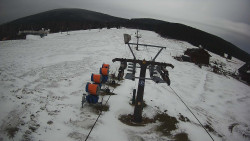 Dolní část sjezdovky Skiareálu Ramzová