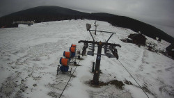 Dolní část sjezdovky Skiareálu Ramzová