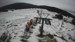 Dolní část sjezdovky Skiareálu Ramzová