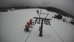 Dolní část sjezdovky Skiareálu Ramzová