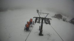 Dolní část sjezdovky Skiareálu Ramzová