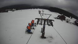 Dolní část sjezdovky Skiareálu Ramzová