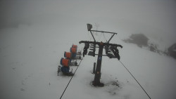 Dolní část sjezdovky Skiareálu Ramzová