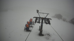 Dolní část sjezdovky Skiareálu Ramzová