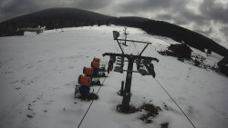 Dolní část sjezdovky Skiareálu Ramzová