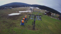 Dolní část sjezdovky Skiareálu Ramzová