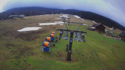 Dolní část sjezdovky Skiareálu Ramzová