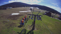 Dolní část sjezdovky Skiareálu Ramzová