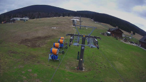 Horské atrakce Ramzová - Dolní část sjezdovky Skiareálu Ramzová - 8.4.2026 v 15:00