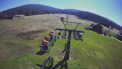 Dolní část sjezdovky Skiareálu Ramzová