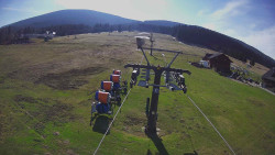 Dolní část sjezdovky Skiareálu Ramzová