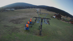 Dolní část sjezdovky Skiareálu Ramzová