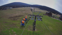 Dolní část sjezdovky Skiareálu Ramzová