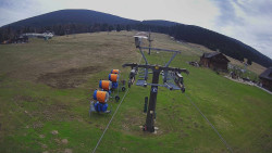 Dolní část sjezdovky Skiareálu Ramzová