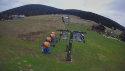 Dolní část sjezdovky Skiareálu Ramzová