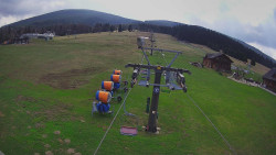 Dolní část sjezdovky Skiareálu Ramzová