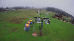 Dolní část sjezdovky Skiareálu Ramzová