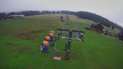 Dolní část sjezdovky Skiareálu Ramzová