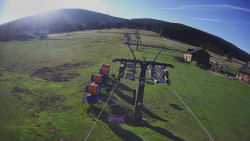 Dolní část sjezdovky Skiareálu Ramzová