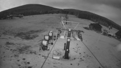 Dolní část sjezdovky Skiareálu Ramzová