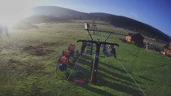 Dolní část sjezdovky Skiareálu Ramzová