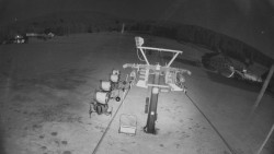 Dolní část sjezdovky Skiareálu Ramzová