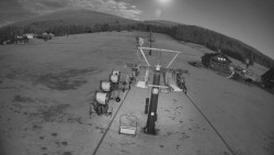 Dolní část sjezdovky Skiareálu Ramzová