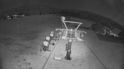 Dolní část sjezdovky Skiareálu Ramzová