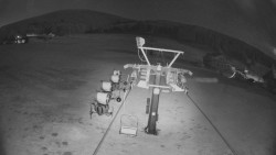 Dolní část sjezdovky Skiareálu Ramzová