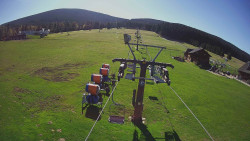 Dolní část sjezdovky Skiareálu Ramzová